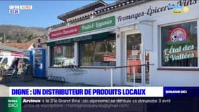 Digne-les-Bains : un distributeur de produits frais 24h/24h