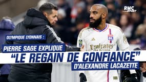 OL : Pierre Sage explique “le regain de confiance” d’Alexandre Lacazette