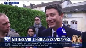 Benjamin Griveaux a rendu hommage à François Mitterrand