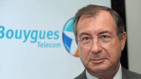 Martin Bouygues, le PDG de Bouygues ce mercredi 26 février, lors de la publicationn des résultats de son groupe.
