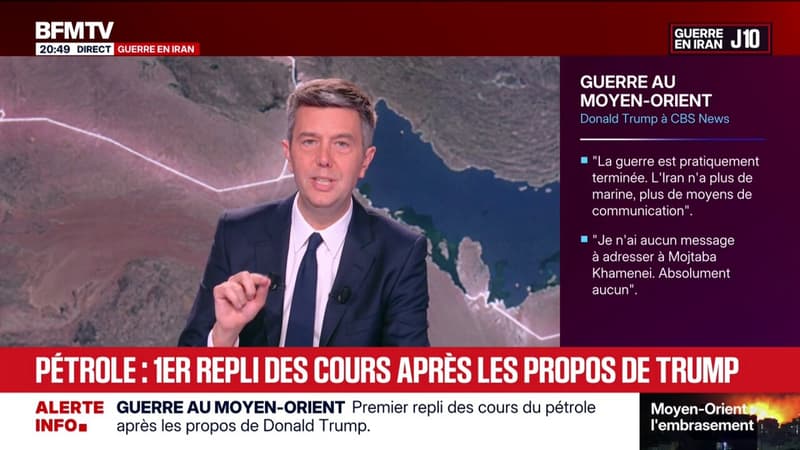 Donald Trump affirme envisager de "contrôler" le détroit d'Ormuz