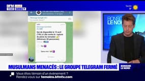 Lille: le groupe Telegram, ayant menacé des musulmans à Wazemmes, a été fermé