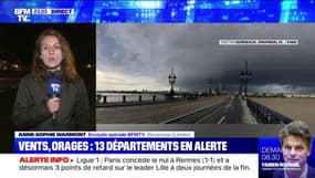 Vents, orages: 13 départements en alerte - 09/05