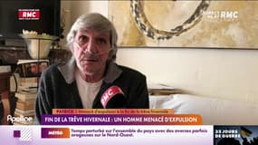 Patrick, 68 ans, sous respirateur, risque d'être expulsé de son logement