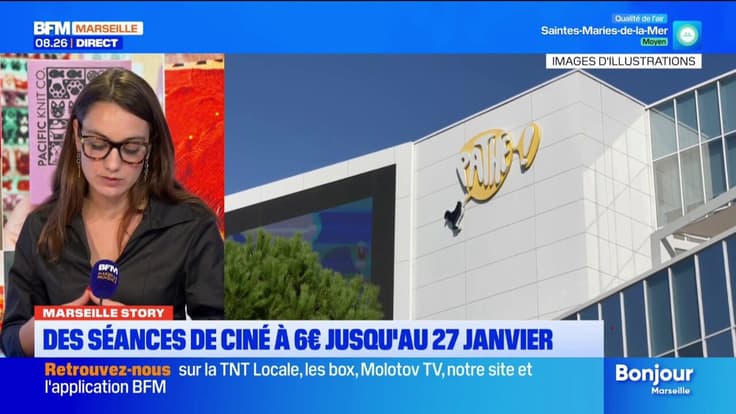 Des séances de cinéma à 6 € jusqu'au 27 janvier