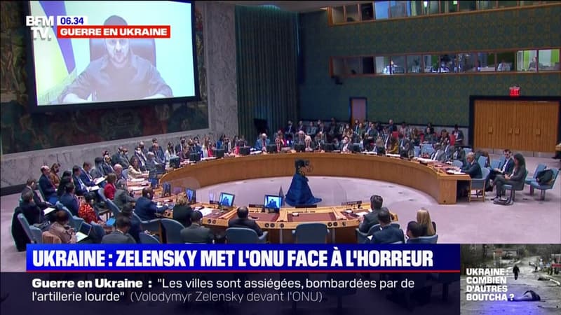 Devant les Nations unies, Zelensky dénonce leur inaction au travers d'une vidéo glaçante sur la guerre en Ukraine