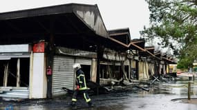 Un ensemble commercial d'Évreux a été touché par un incendie dans la nuit du dimanche 24 au lundi 25 décembre. 