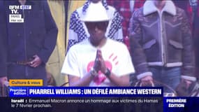 Pharrell Williams: un défilé ambiance western - 17/01