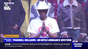 Pharrell Williams: un défilé ambiance western - 17/01