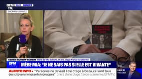 "Il faut tous les faire revenir à la maison": La mère de Mia Schem, otage franco-israélienne de 21 ans, réagit sur BFMTV aux libérations d’otages du Hamas