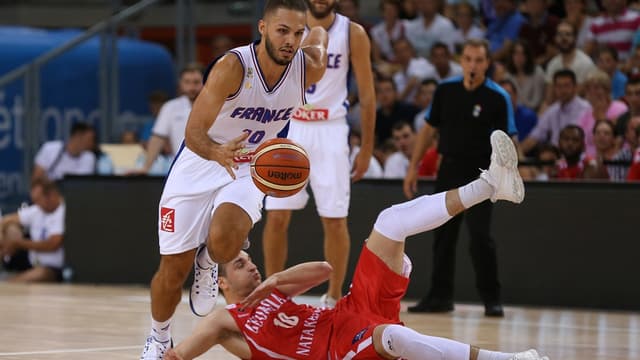 Evan Fournier a été l'un des Français en vue vendredi soir.