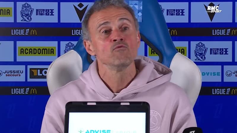 Auxerre 0-1 PSG : "Gagner avec nos supporters" Luis Enrique lance le choc contre Newcastle