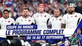 Mondial rugby : Le programme complet du 14 au 17 septembre avec France - Uruguay