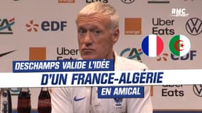  France-Algérie en amical ? "Ça ne me poserait pas de souci, bien au contraire" valide Deschamps