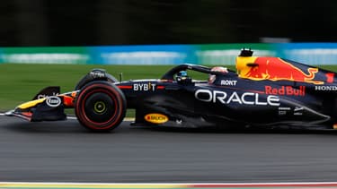 La Red Bull de Max Verstappen au GP de Belgique 2023