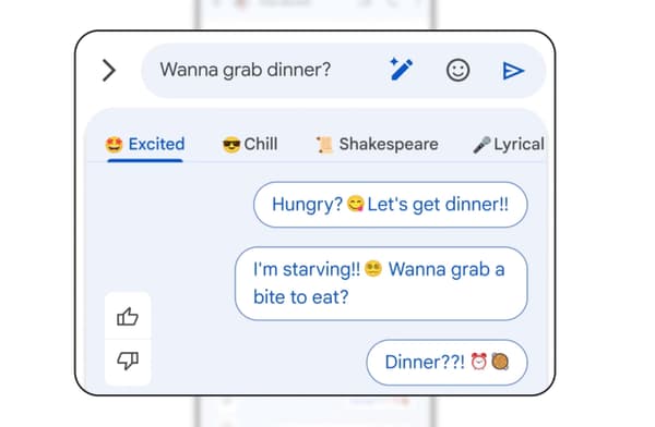 Google AI mesajlarınıza stil verecek