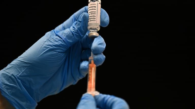 Vaccination contre le Covid-19 le 23 janvier 2021 à Brighton, au Royaume-Uni