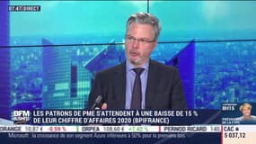 Philippe Mutricy (Bpifrance): Les patrons de PME voient une baisse de 15% de leur chiffre d'affaires 2020 - 23/07