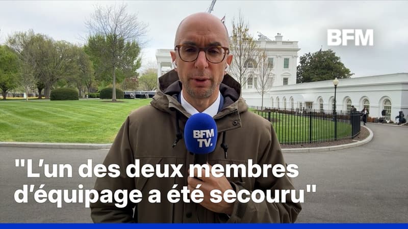 Avion américain abattu: un membre d'équipage secouru, l'autre est toujours recherché