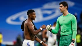 Thibaut Courtois et David Alaba