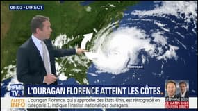Comment progressent l'ouragan Florence et la tempête Isaac ?