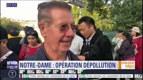 Notre-Dame: les travaux de dépollution ont débuté