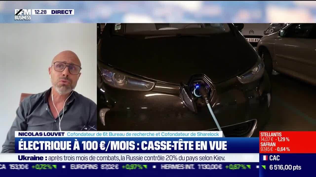 Nicolas Louvet (Sharelock) : Electrique à 100 euros/mois, le casse tête ...