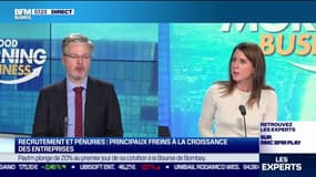  Philippe Mutricy (Directeur des études de Bpifrance): "Les niveaux les plus difficiles à recruter, ce sont les "sans qualification" et les CAP"