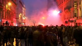 Manifestation contre la réforme des retraites à Paris, le 9 janvier 2020.