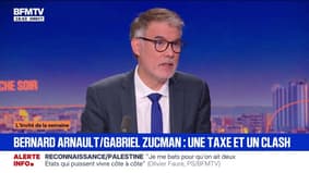 Bernard Arnault charge la taxe Zucman: pour Olivier Faure (PS), le milliardaire "cherche à disqualifier un économiste reconnu dans le monde entier"