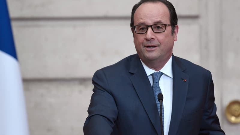 François Hollande, le 13 mars 2017. 