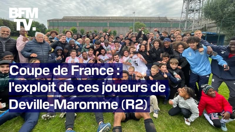 Coupe de France : chaque joueur de l'équipe de Deville-Maromme (R2) récompensé par leur entraineur avec une prime de 50 euros