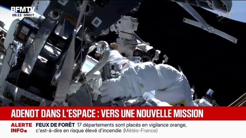 Sophie Adenot dans l'espace: la nouvelle antenne n'a pas été installée en raison du retard accumulé, la fin de la mission reportée