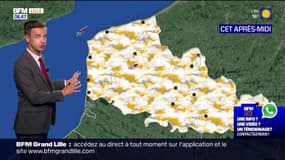 Météo Nord-Pas-de-Calais: une journée pluvieuse et venteuse, jusqu'à 23°C attendus à Lille