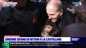 "Va pas à Paris!": la Castellane fête le retour de Zidane et lui fait passer un message