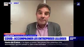 Yann Orpin, président du MEDEF Lille Métropole, explique que le moral des entrepreneurs "va bien mieux" qu'il y a un an