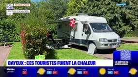 Calvados: les touristes fuient la chaleur à Bayeux