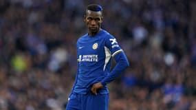Nicolas Jackson, le 20 avril 2024, à Wembley
