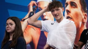Rafael Fente-Damers blessé à l'épaule après les championnats de France de natation, le 18/06/2024