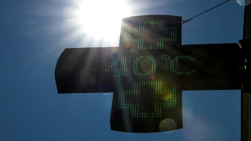 DIRECT. Canicule: 53 départements en vigilance orange demain, la barre des 40°C franchie localement