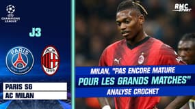 PSG - AC Milan : "Une équipe pas encore mature pour les grands matches" analyse Crochet 
