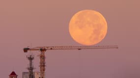 La Super Lune observée à Shandong en Chine le 4 décembre 2025