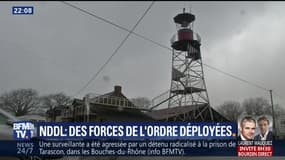 NDDL : des forces de l'ordre ont été déployées pour contrôler et sécuriser la zone