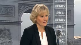 Nadine Morano jeudi matin sur BFMTV et RMC.