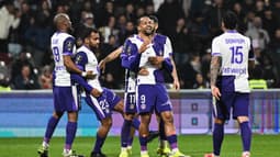 La joie des Toulousains et de Cristian Casseres après une pluie de buts, 17 janvier 2026