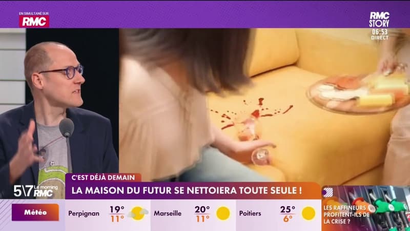C'est déjà demain - La maison du futur se nettoiera toute seule !