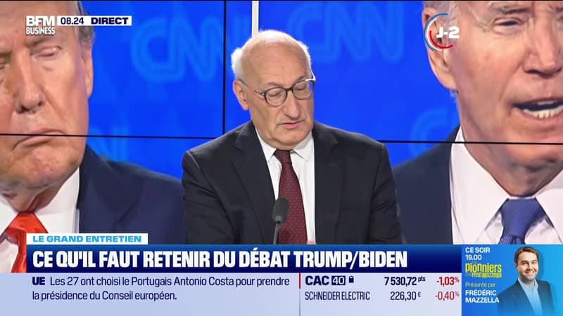 Philippe Étienne, (GIP Mission Libération) : Ce qu'il faut retenir du débat Trump/Biden - 28/06