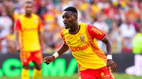 Salis Abdul Samed avec Lens le 8 octobre 2023