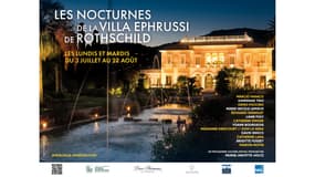Les nocturnes de la Villa Ephrussi de Rothschild
