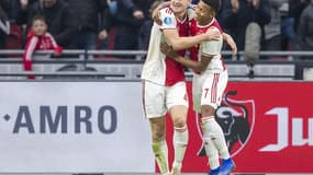 De Ligt (à gauche)